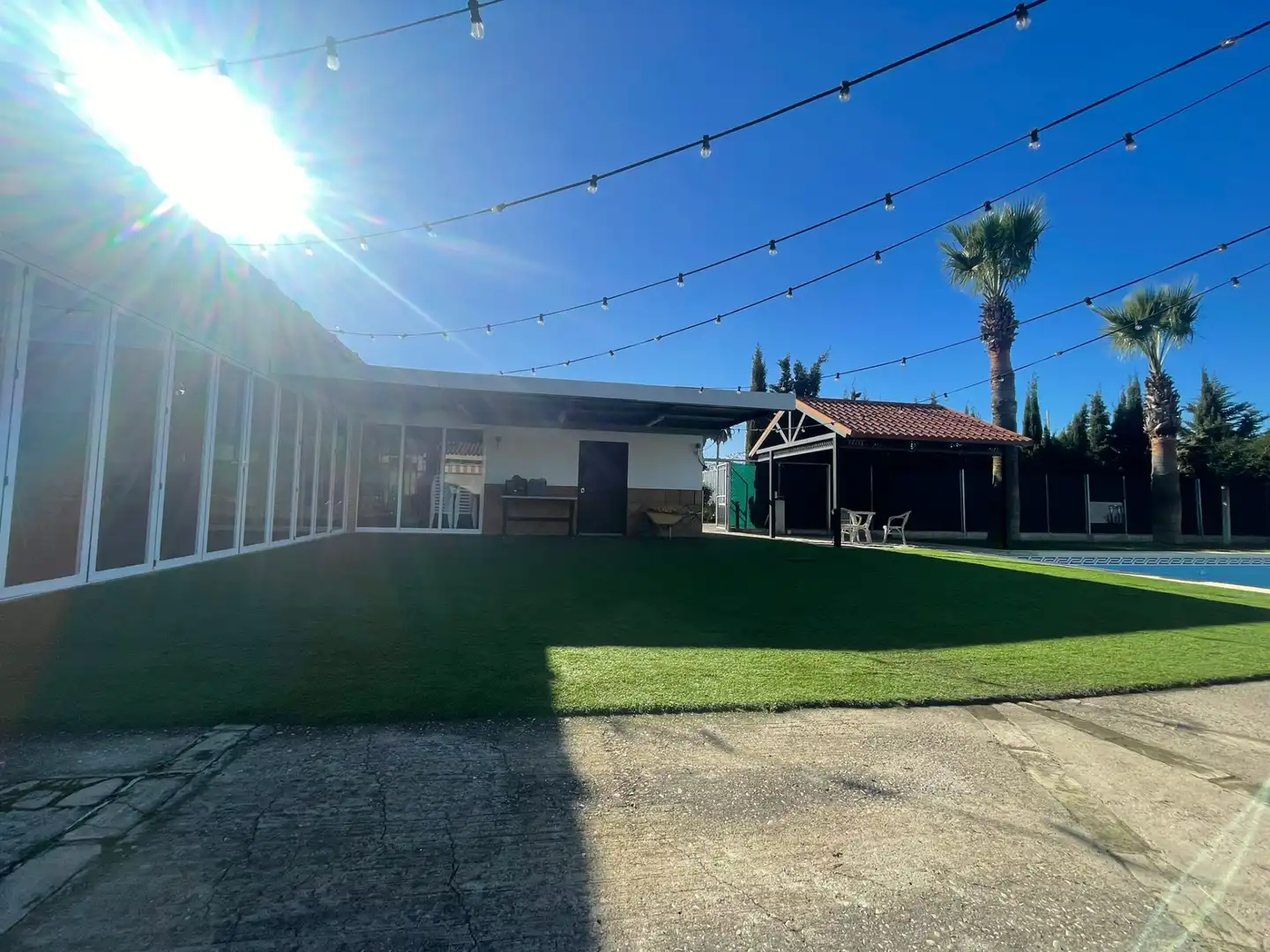 Terrace of Houses for sale in Jerez de la Frontera  with Air Conditioner, Private garden and Swimming Pool