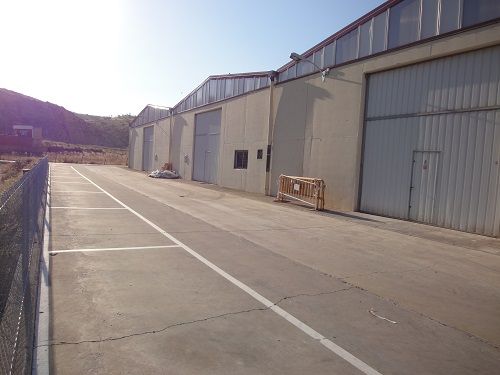 Vista exterior de Nau industrial en venda en Azagra