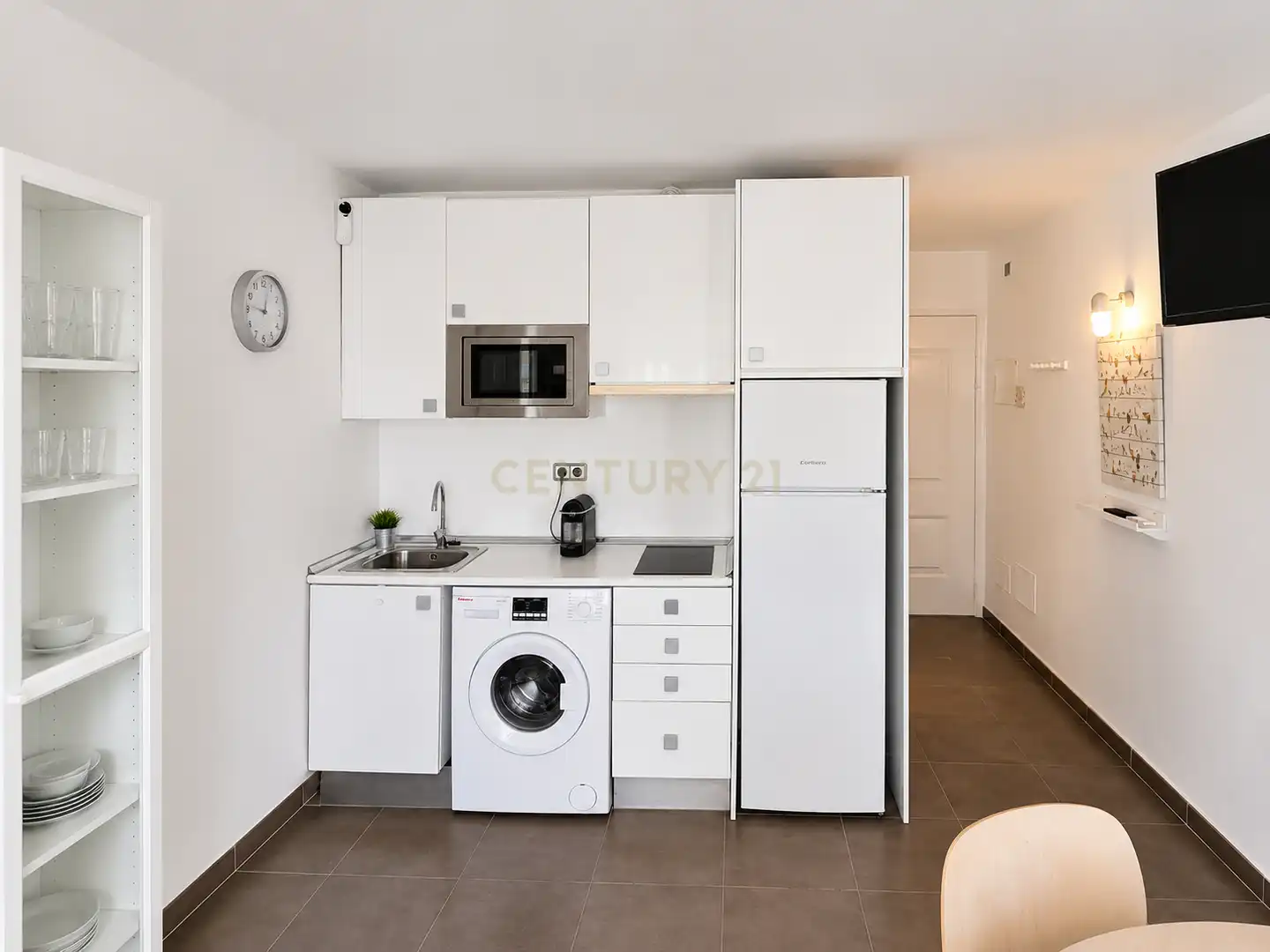 Cocina de Loft de alquiler en Sant Josep de sa Talaia con Aire acondicionado, Piscina y Balcón