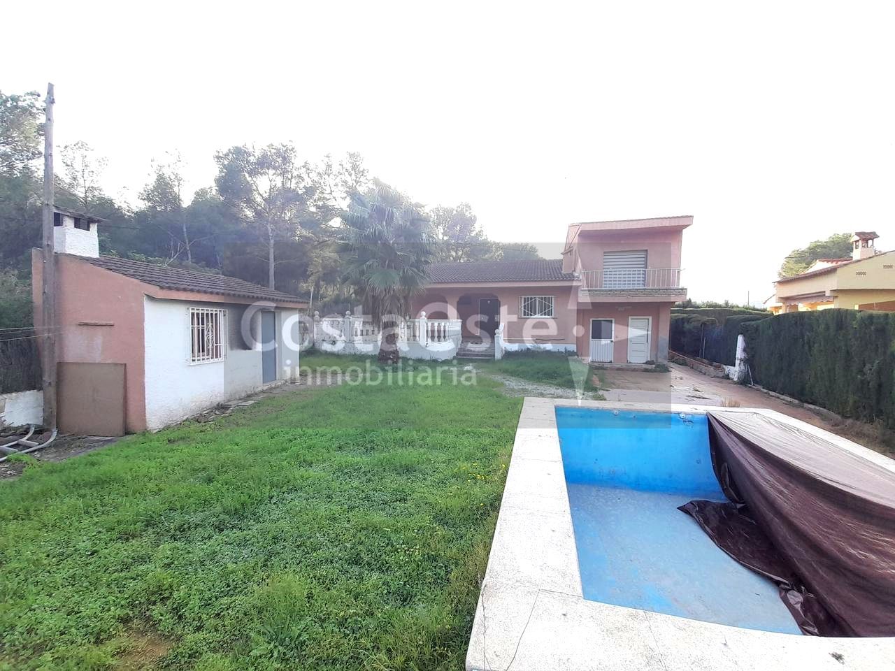 Vista exterior de Casa o chalet en venta en Vilamarxant con Terraza y Piscina