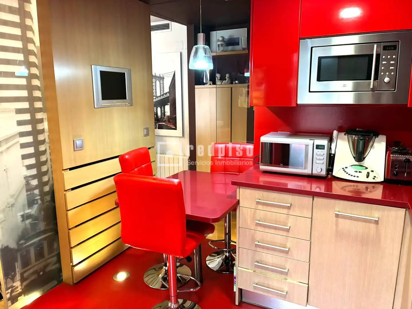 Cocina de Piso en venta en Madrid con Aire acondicionado, Calefacción y Jardín privado