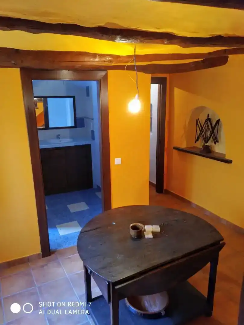 Cuina de Casa adosada en venda en Castellote amb Parquet, Traster i Moblat