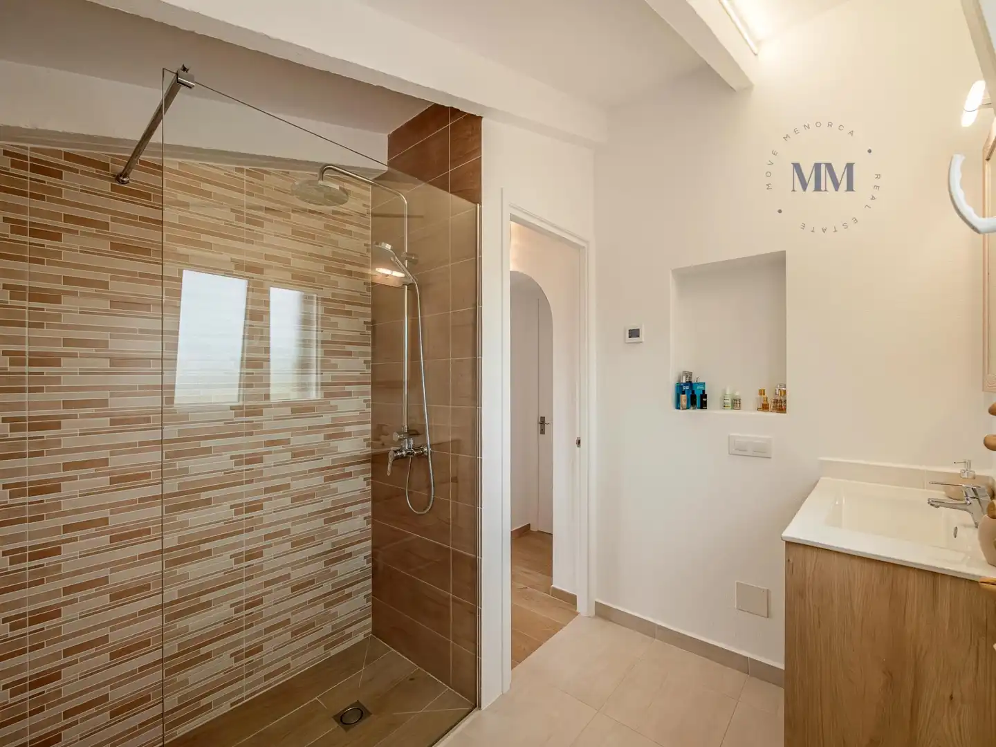 Baño de Casa o chalet en venta en Sant Lluís con Aire acondicionado, Jardín privado y Terraza