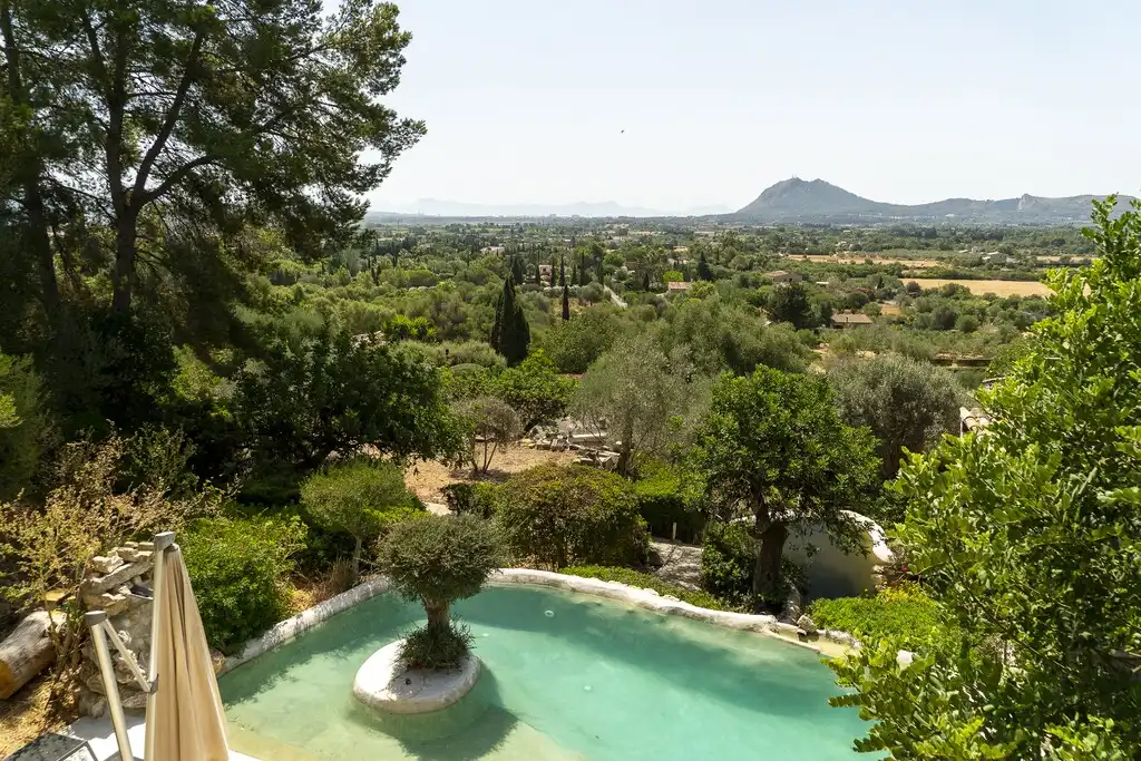Jardí de Finca rústica en venda en Pollença amb Aire condicionat, Calefacció i Jardí privat