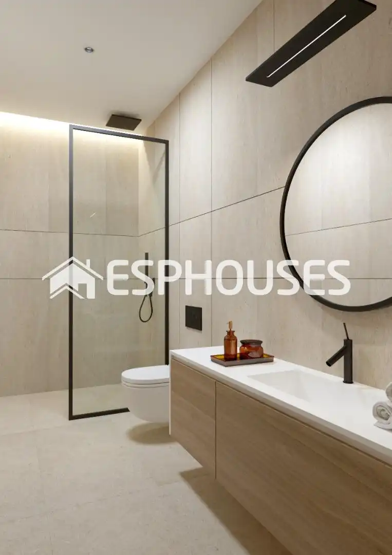 Badezimmer von Haus oder Chalet zum Verkauf in Finestrat mit Klimaanlage, Heizung und Abstellraum