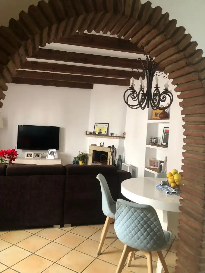 Sala d'estar de Finca rústica en venda en Estepona amb Aire condicionat, Calefacció i Terrassa
