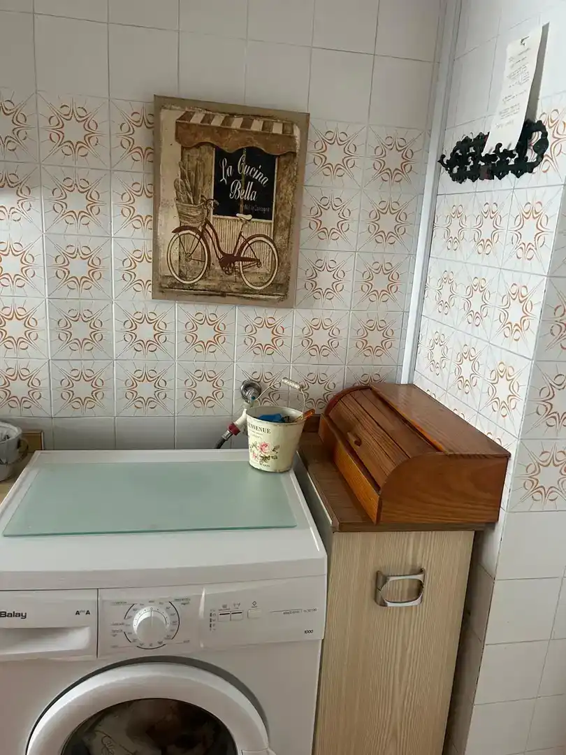 Küche von Wohnung zur Miete in Ávila Capital mit Balkon