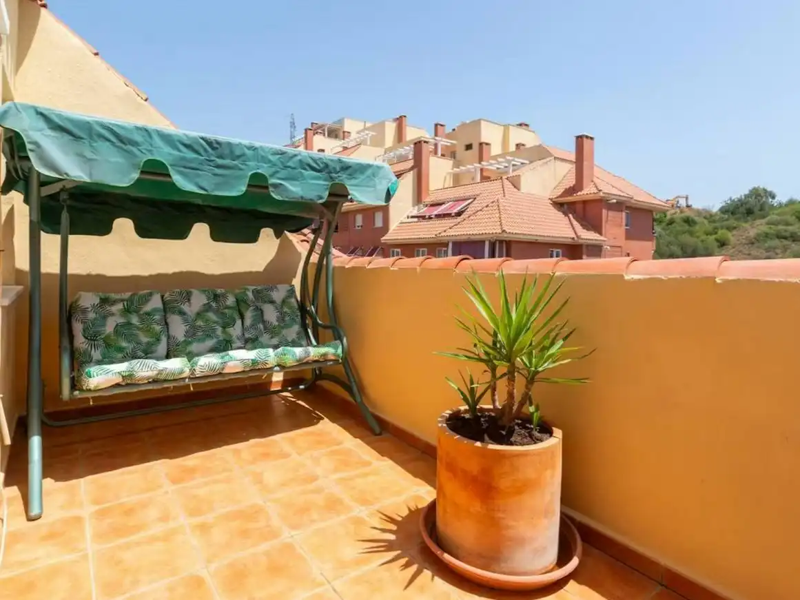 Terraza de Dúplex de alquiler en Marbella Centro