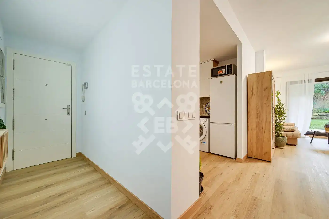Schlafzimmer von Wohnung zum Verkauf in Lloret de Mar mit Klimaanlage, Heizung und Privatgarten