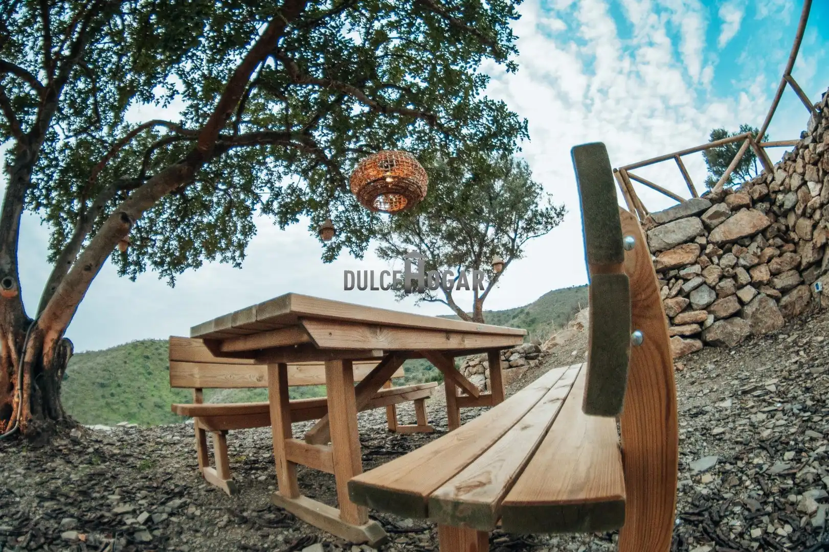 Terraza de Finca rústica en venta en Moclinejo con Aire acondicionado, Calefacción y Jardín privado