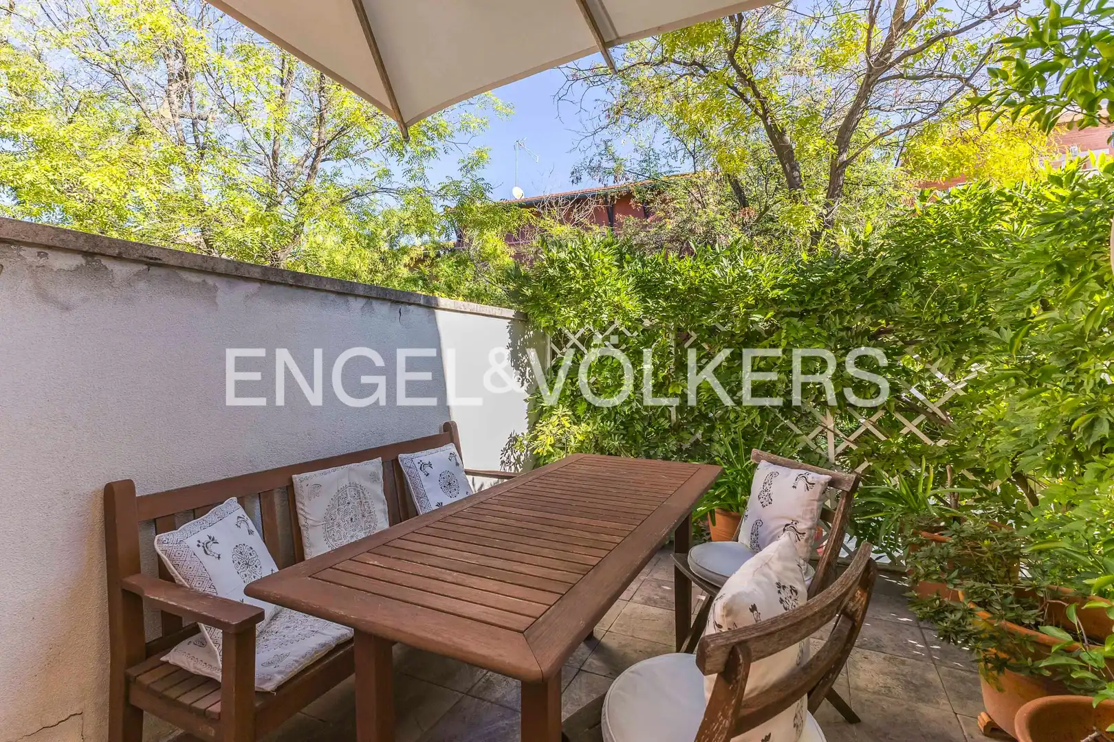 Terrassa de Casa o xalet en venda en Chamartín