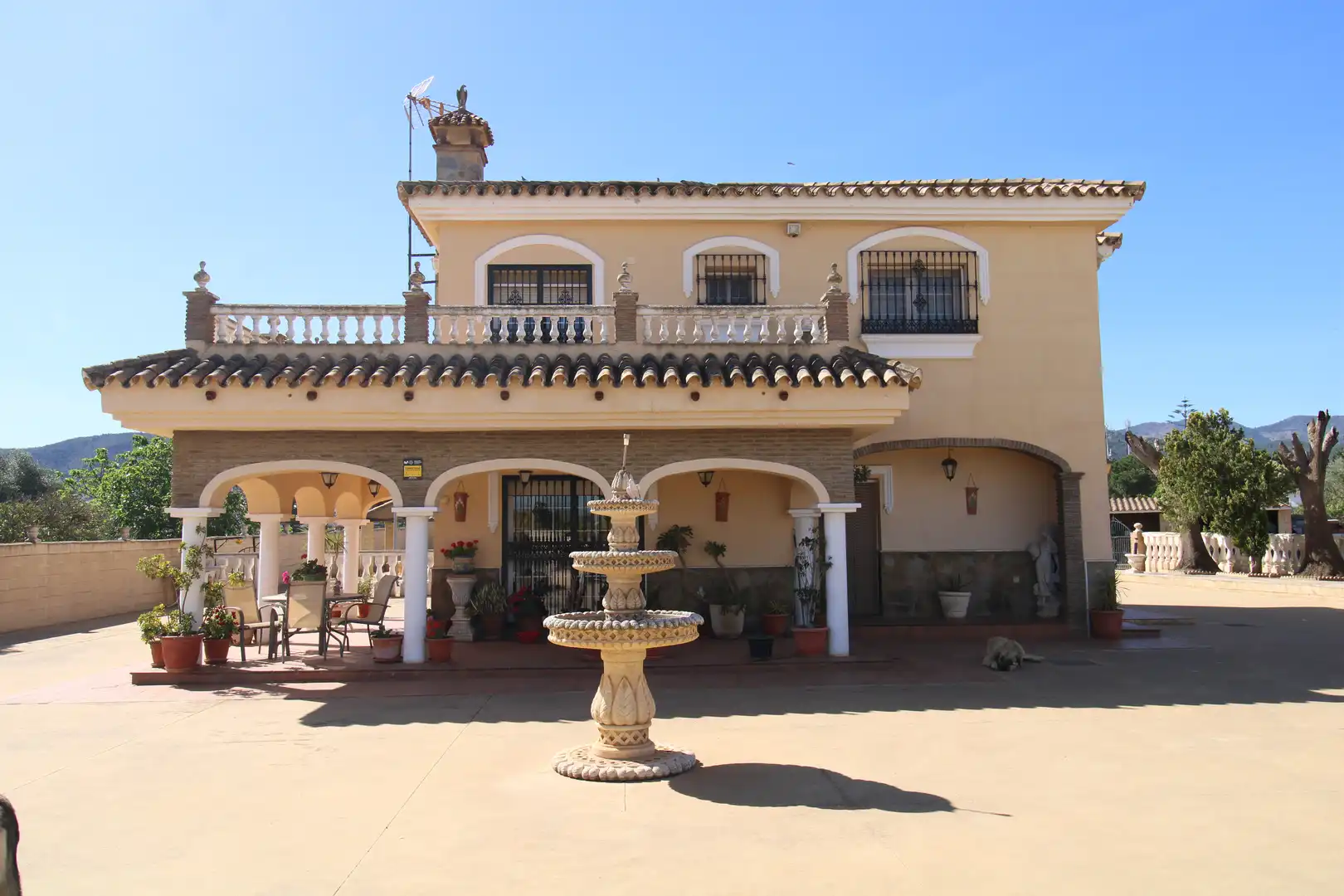 Außenansicht von Country house zum Verkauf in Alhaurín de la Torre mit Klimaanlage, Heizung und Privatgarten