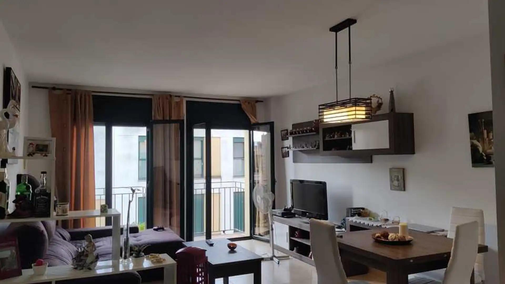 Living room of Flat for sale in Navata  with Heating and Balcony