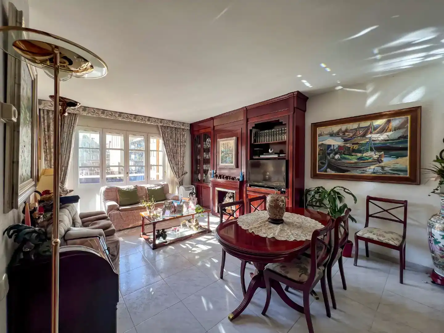 Sala de estar de Piso en venta en  Barcelona Capital
