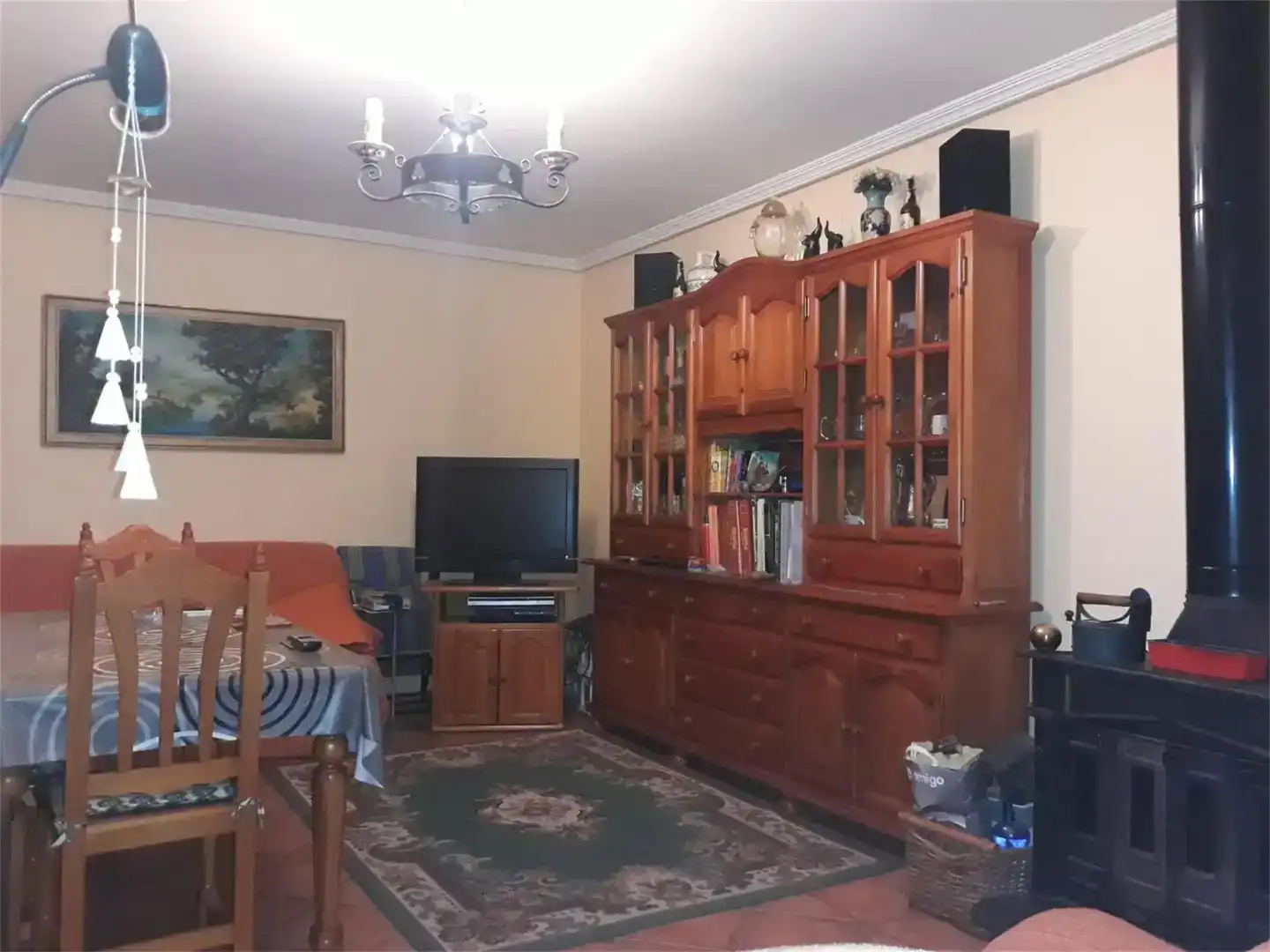Sala de estar de Casa adosada en venta en Palomeque con Jardín privado y Balcón