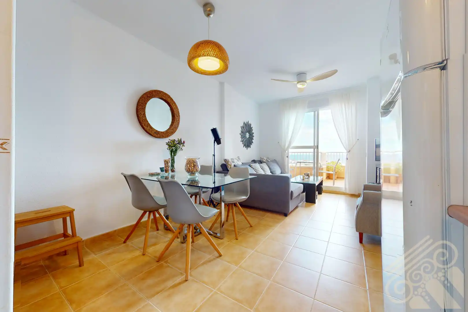 Sala de estar de Ático en venta en Marina de la Torre