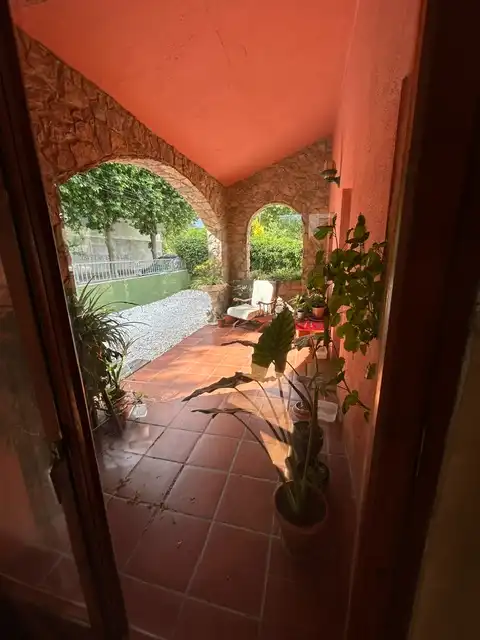 Terraza de Casa o chalet en venta en Santa Maria de Palautordera con Aire acondicionado, Calefacción y Jardín privado