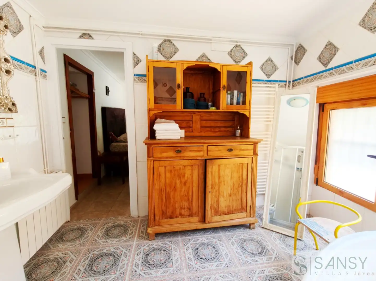 Küche von Haus oder Chalet zum Verkauf in Castell de Castells mit Klimaanlage, Terrasse und Abstellraum