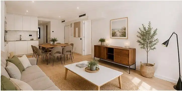 Sala de estar de Ático en venta en Barcelona con Aire acondicionado, Calefacción y Terraza