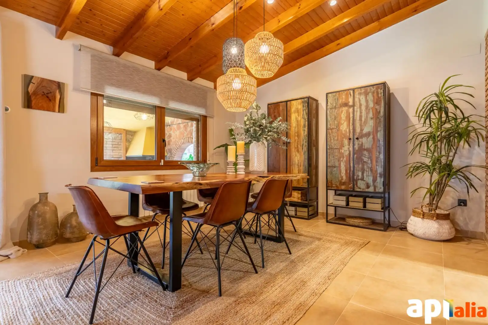 Comedor de Casa o chalet en venta en Prades con Calefacción, Jardín privado y Terraza