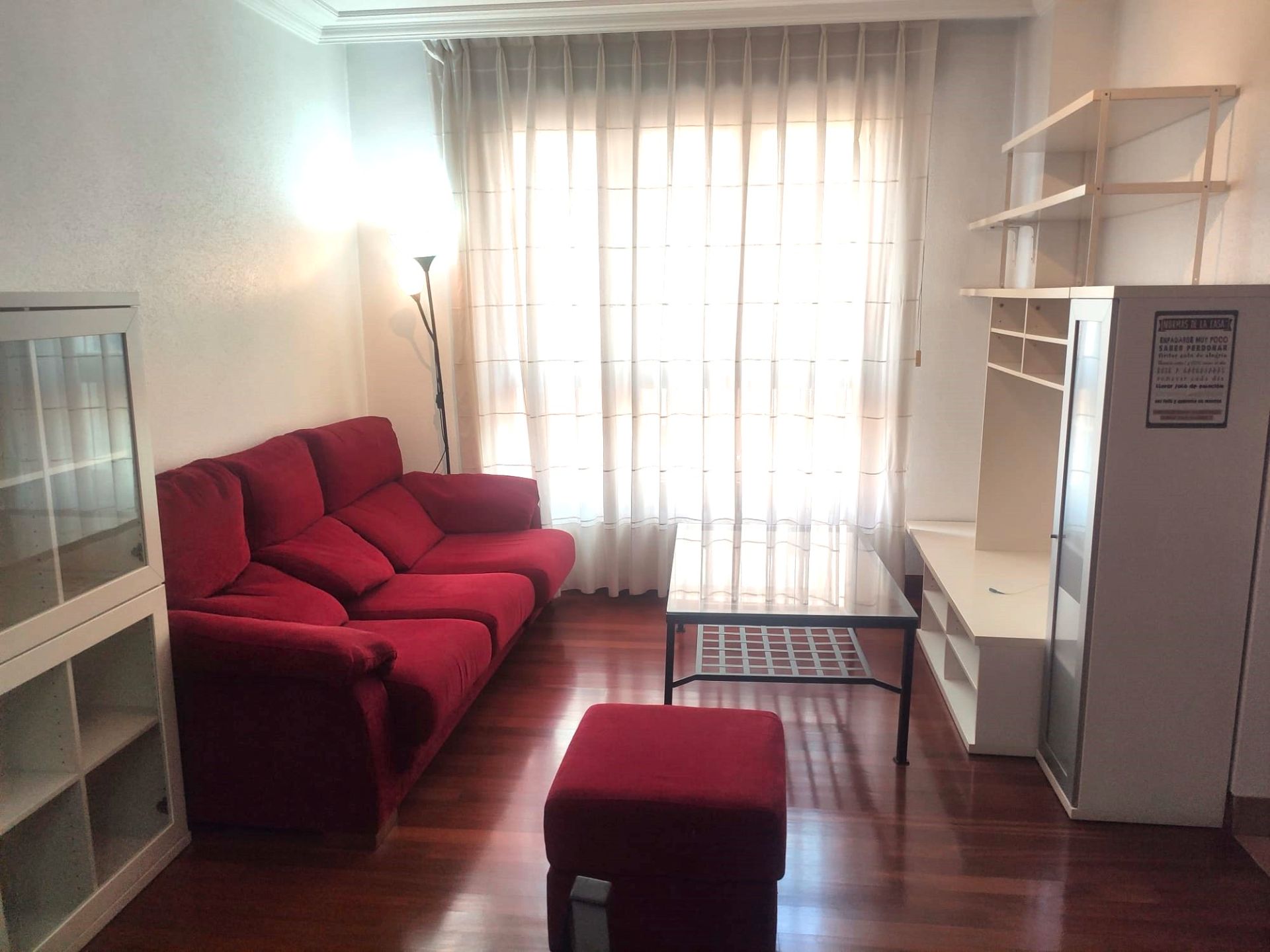 Living room of Flat to rent in Bilbao   with Heating, Storage room and Furnished