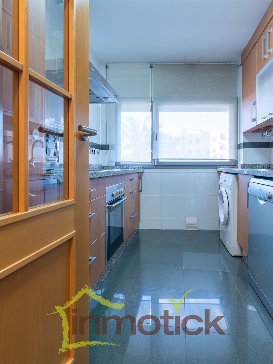 Kitchen of Flat for sale in  Huelva Capital  with Air Conditioner and Storage room