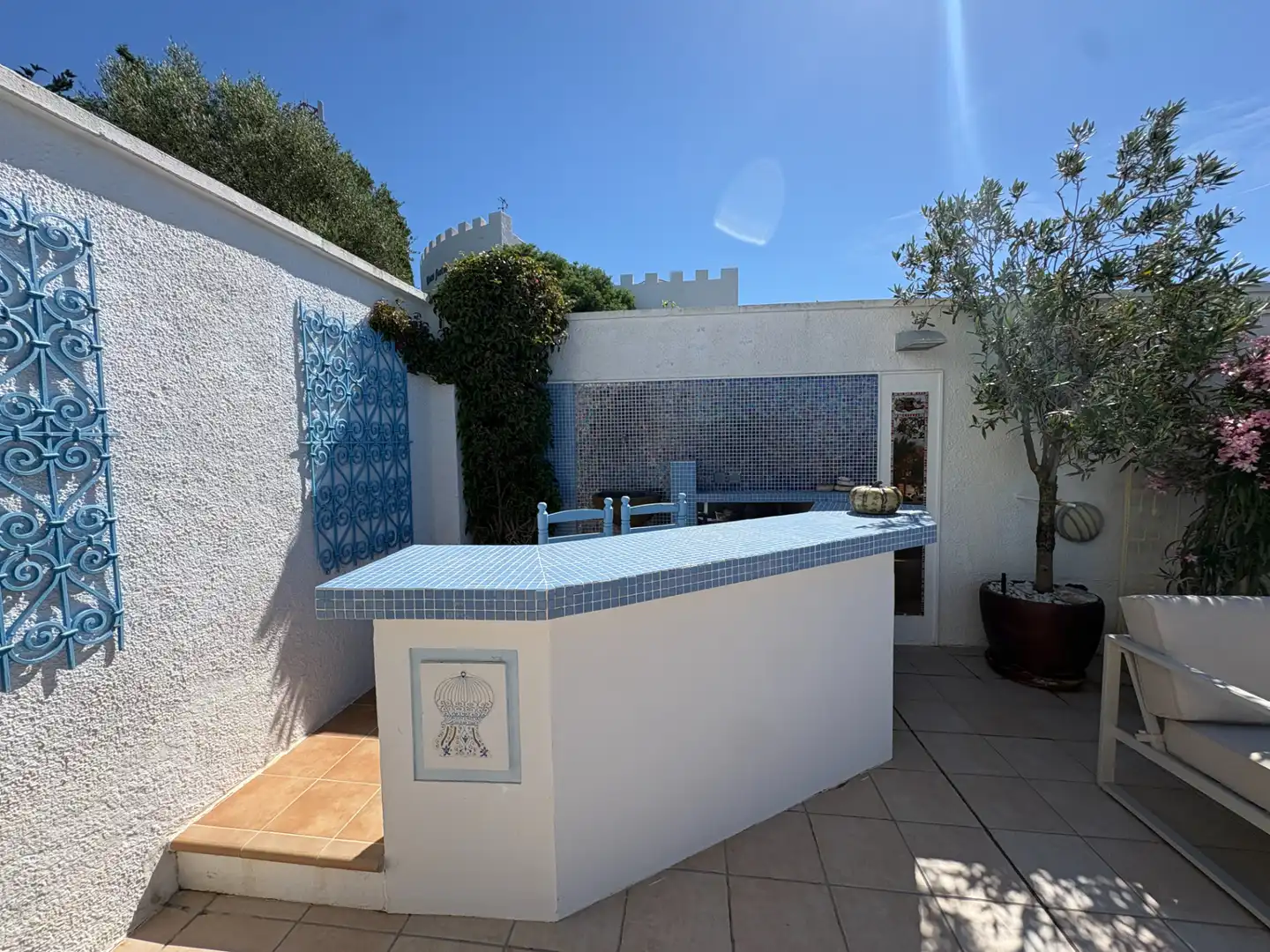 Terrassa de Casa o xalet en venda en Roses amb Aire condicionat, Calefacció i Jardí privat