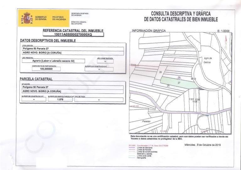 Foto 1 de Residencial en venta en Lugar San Ramon, 38, Boiro, A Coruña