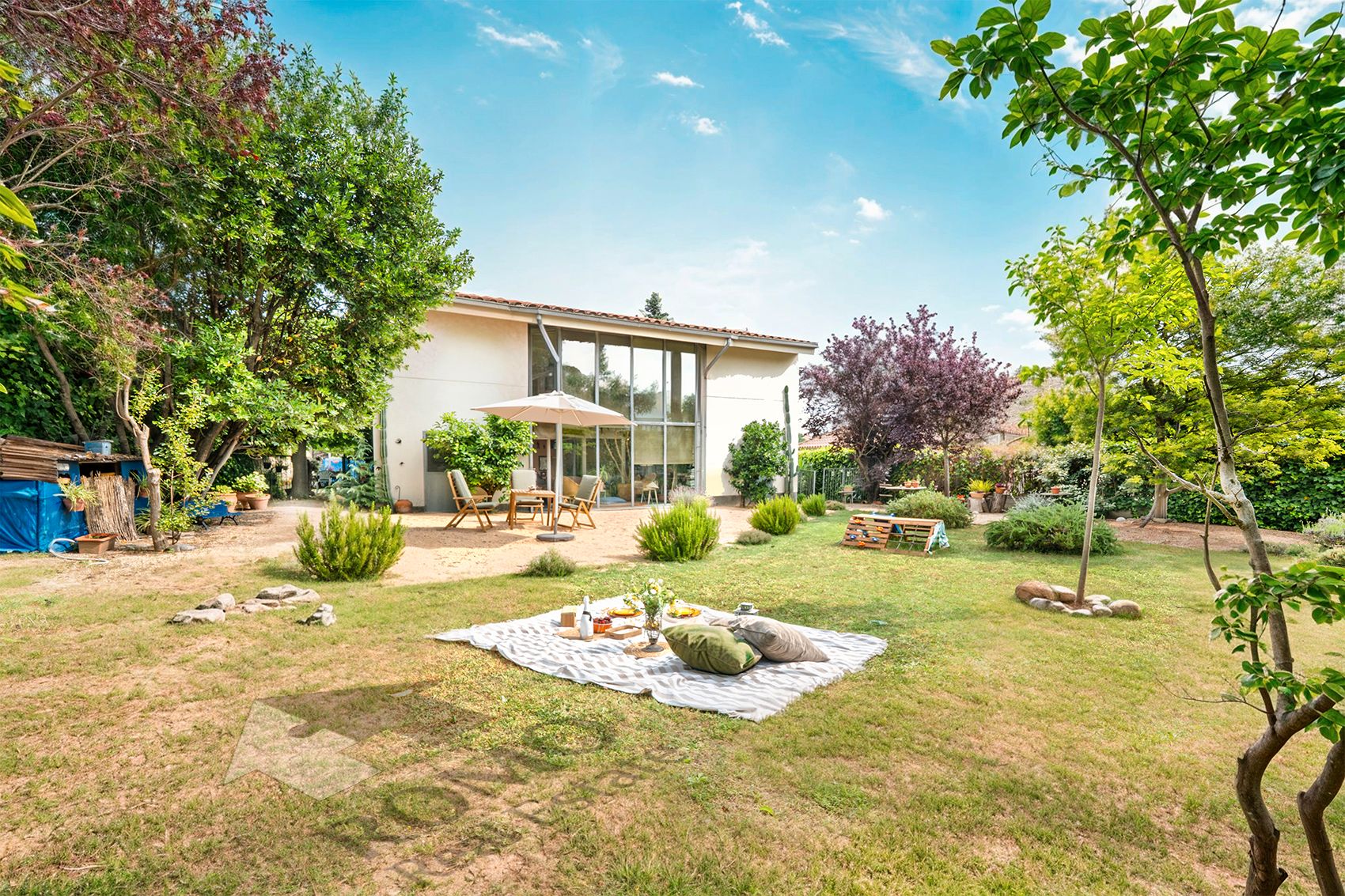 Garden of House or chalet for sale in Canovelles  with Air Conditioner, Heating and Private garden