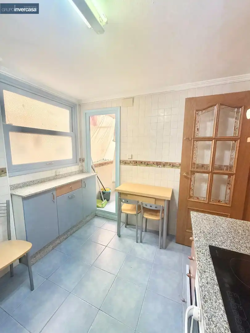 Cocina de Piso de alquiler en Valencia con Aire acondicionado, Calefacción y Parquet
