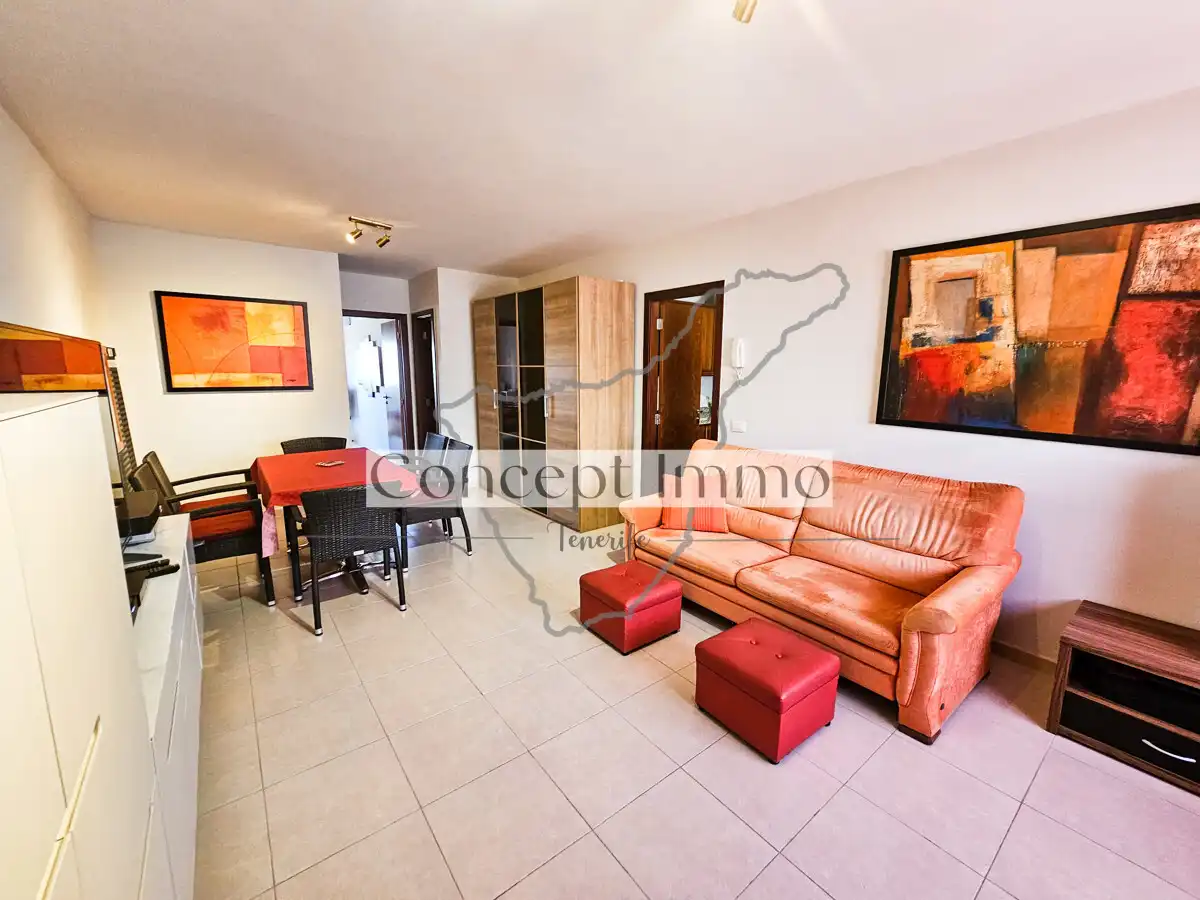 Sala de estar de Piso en venta en Arona con Aire acondicionado, Terraza y Trastero