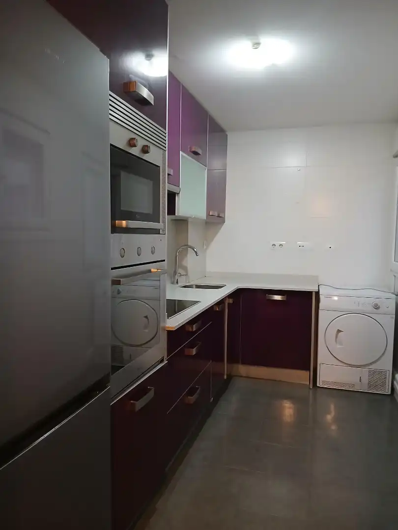 Cocina de Piso en venta en Santa María de Cayón con Calefacción, Trastero y Amueblado