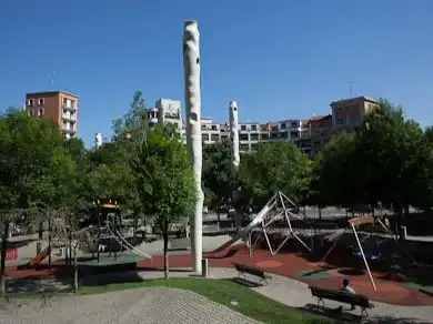 Vista exterior de Garatge en venda en Bilbao 