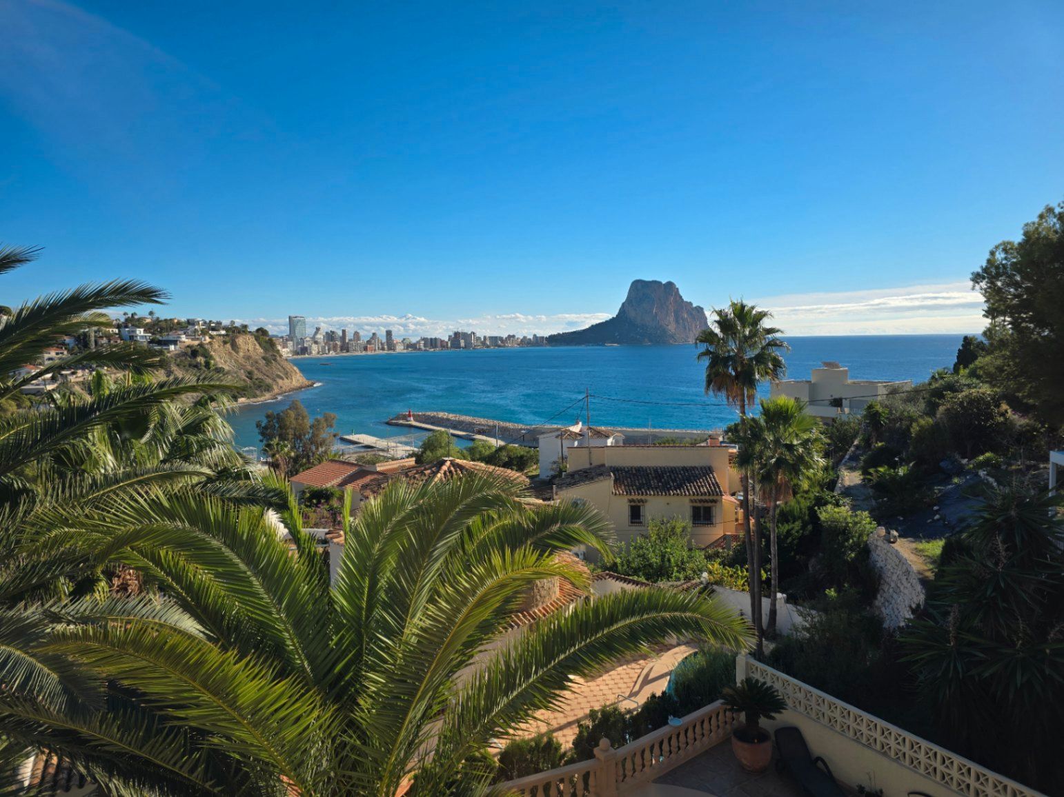 Exterior view of House or chalet for sale in Calpe / Calp  with Air Conditioner, Heating and Private garden