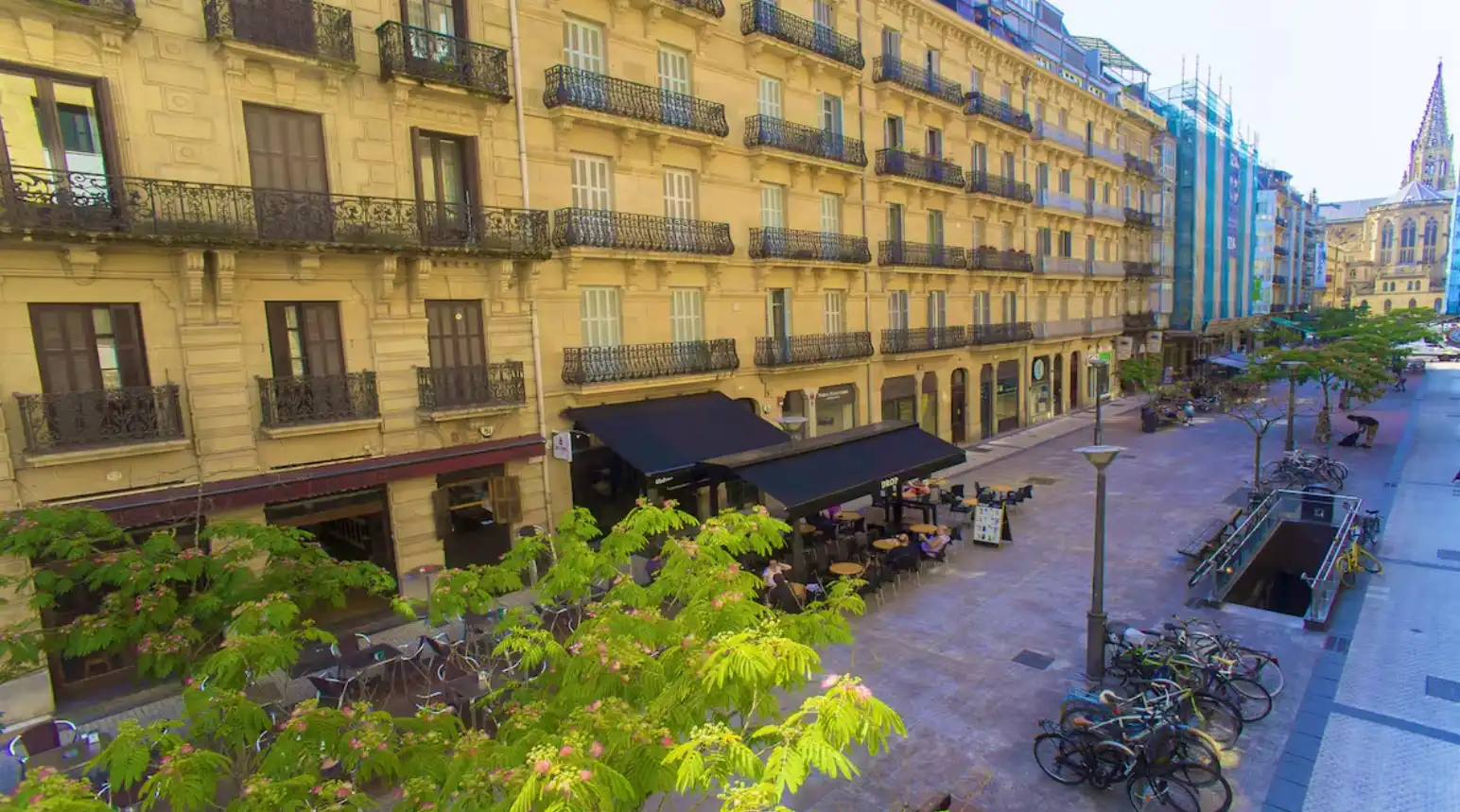 Terrassa de Apartament de lloguer en Donostia - San Sebastián  amb Aire condicionat, Calefacció i Parquet