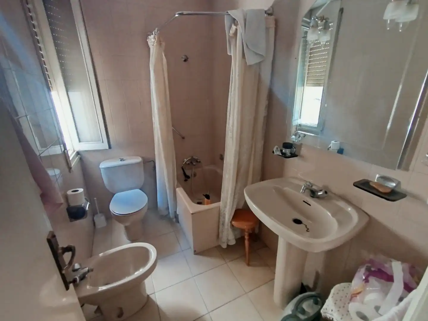 Bathroom of Country homes for sale in Binéfar  with Heating, Terrace and Storage room