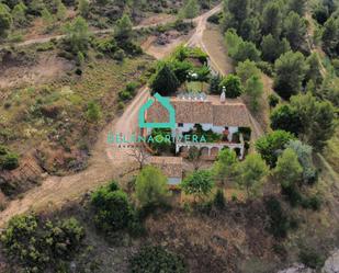 Außenansicht von Country house miete in Villamalea mit Privatgarten, Terrasse und Schwimmbad