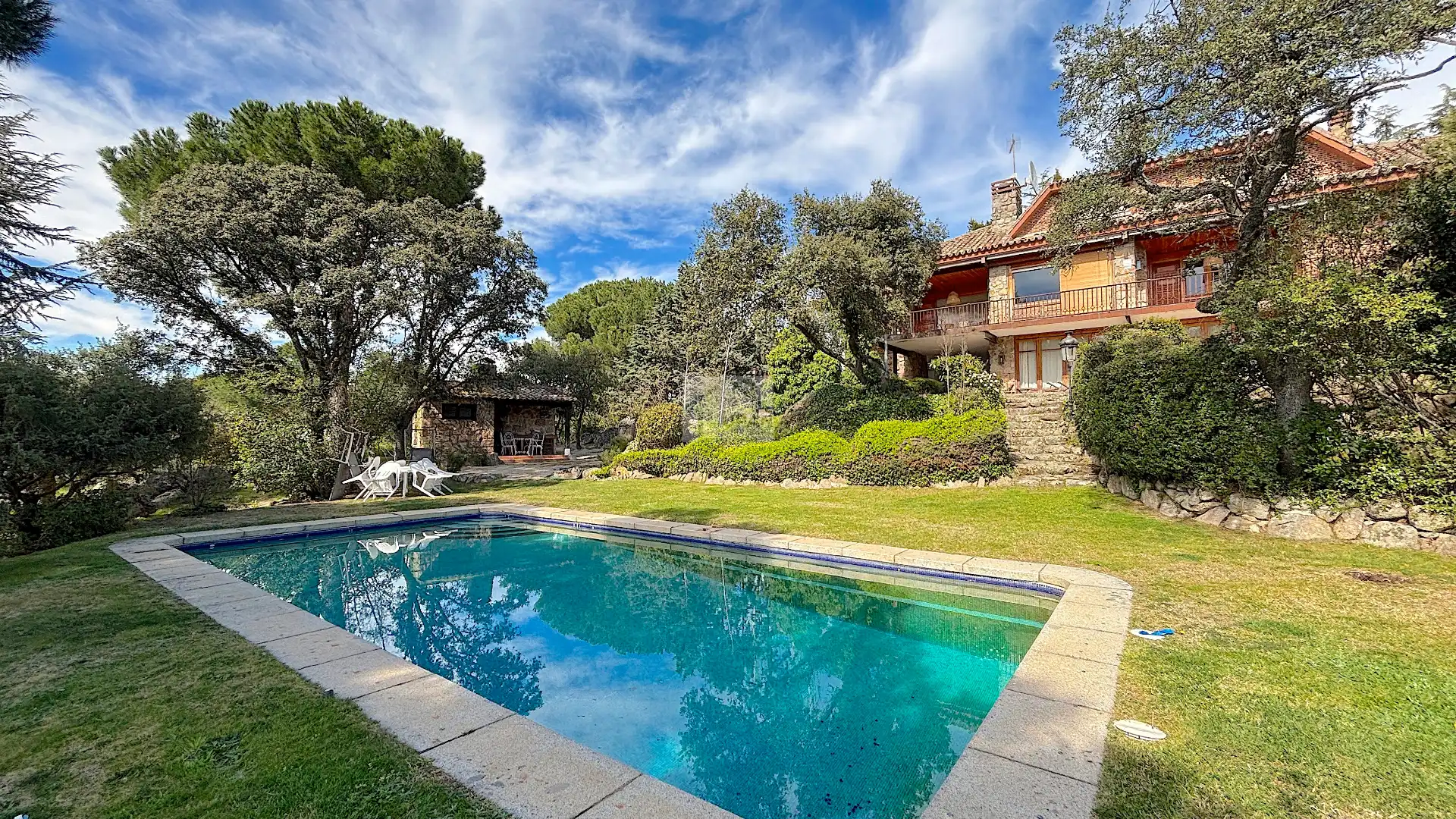 Jardín de Casa o chalet de alquiler en Torrelodones con Aire acondicionado, Calefacción y Jardín privado