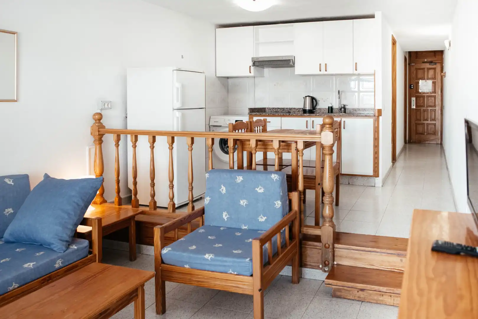 Wohnzimmer von Wohnungen zum Verkauf in San Bartolomé de Tirajana mit Terrasse, Möbliert und Waschmaschine