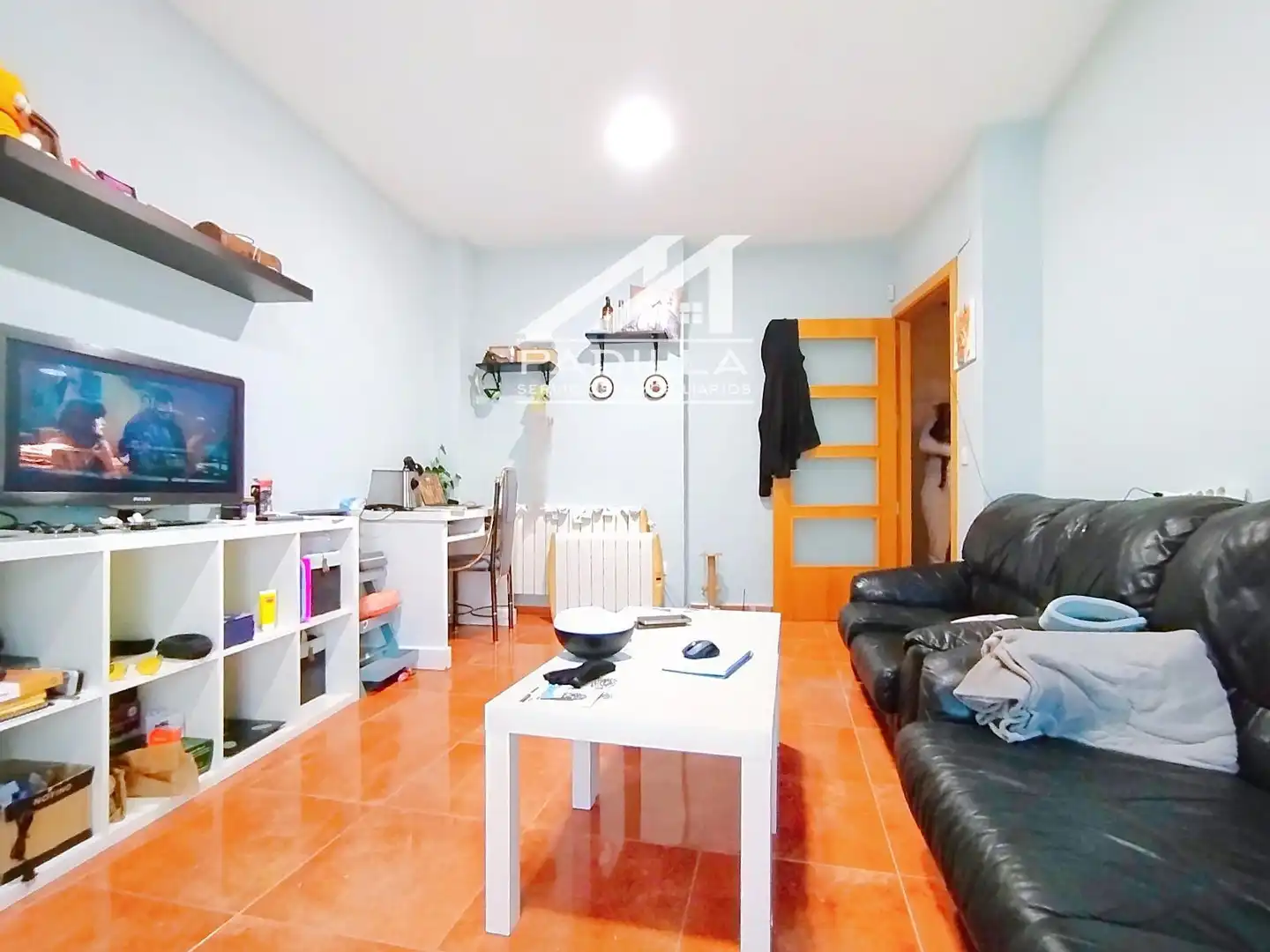 Sala de estar de Piso en venta en Camarena con Calefacción
