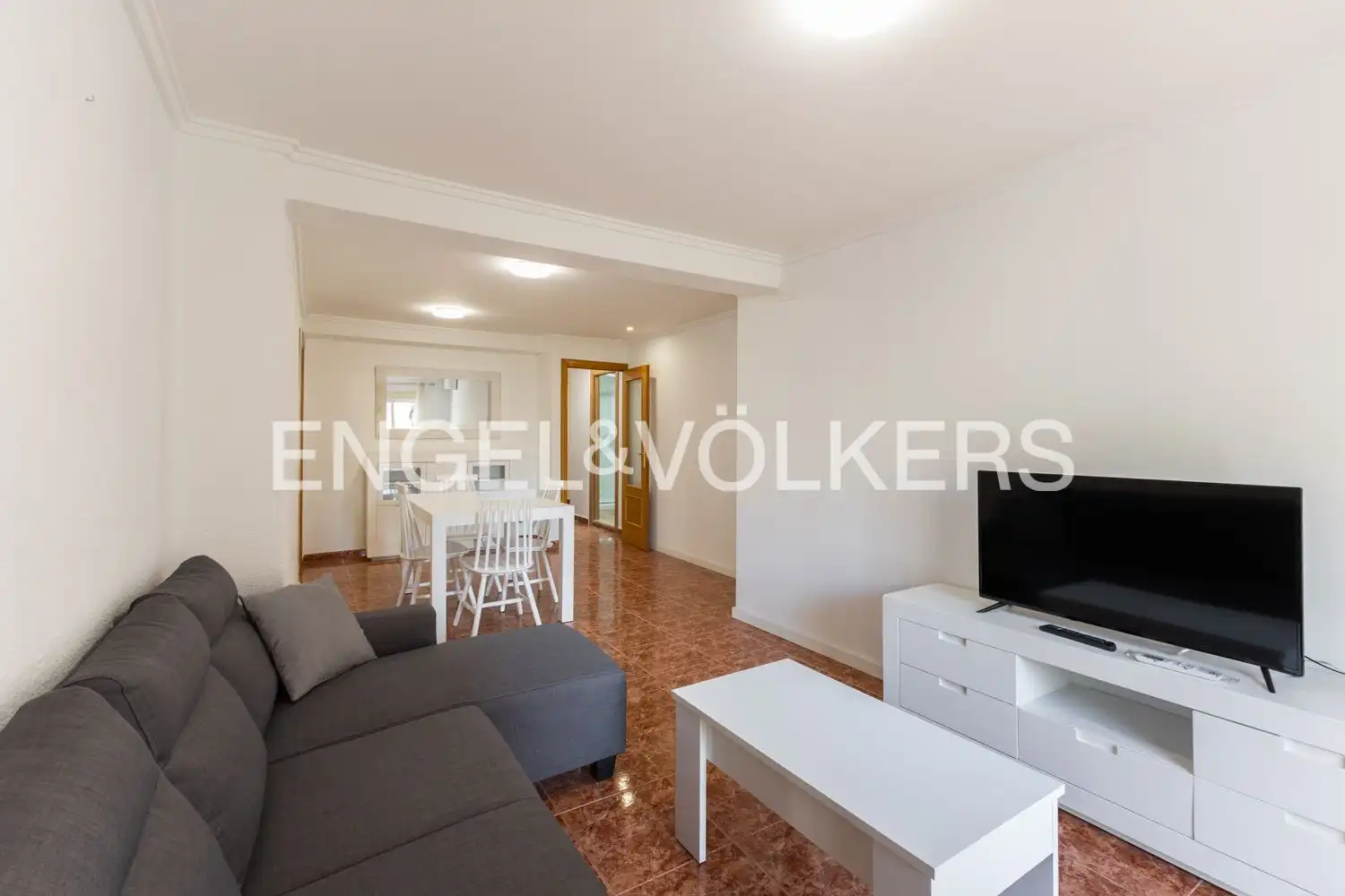 Sala d'estar de Pis de lloguer en Quatre Carreres