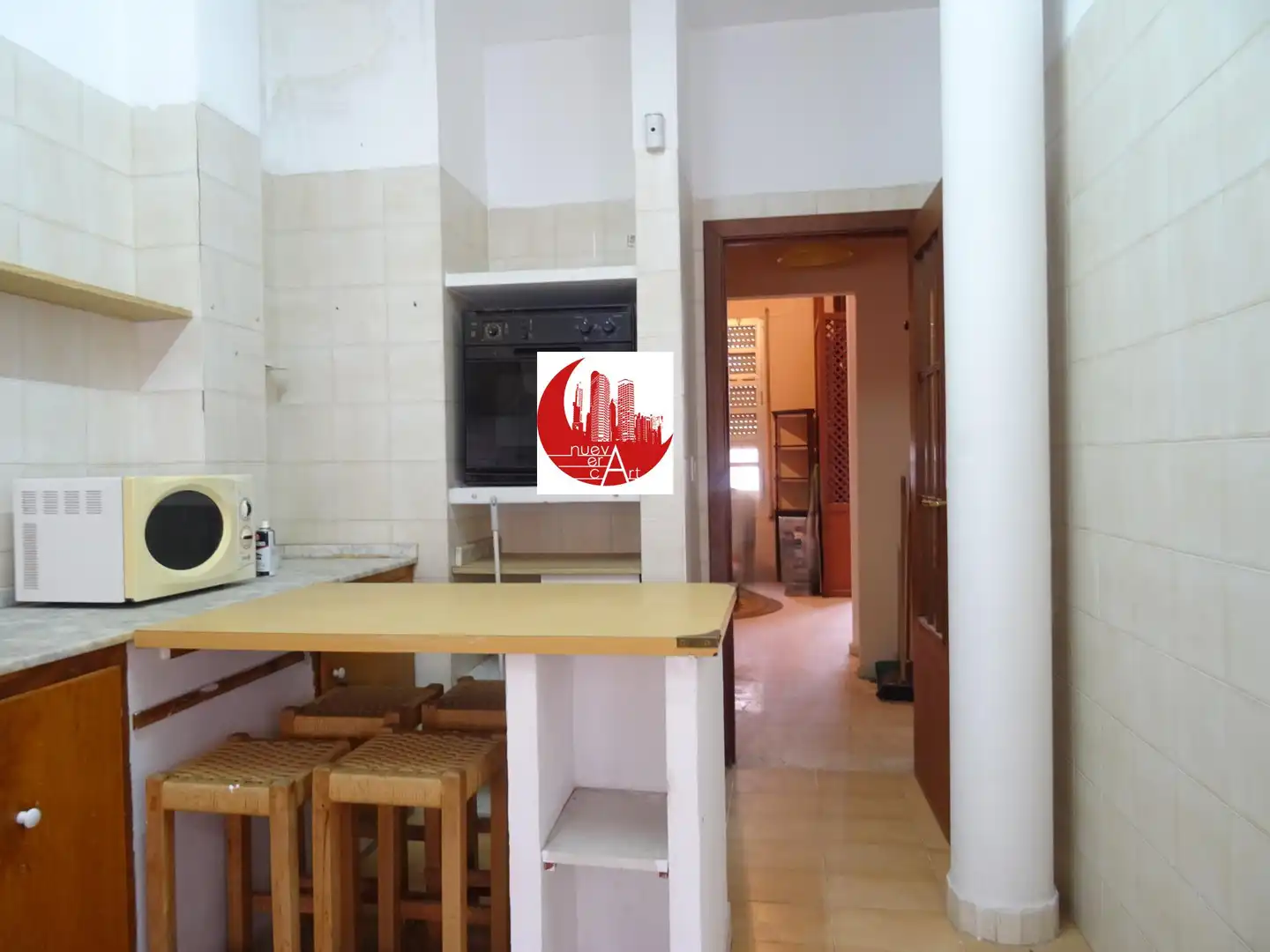 Cocina de Casa o chalet en venta en Cartagena con Jardín privado