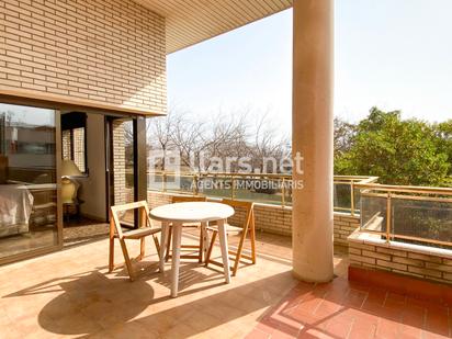 Terrace of Flat for sale in Vilanova i la Geltrú  with Air Conditioner, Heating and Private garden