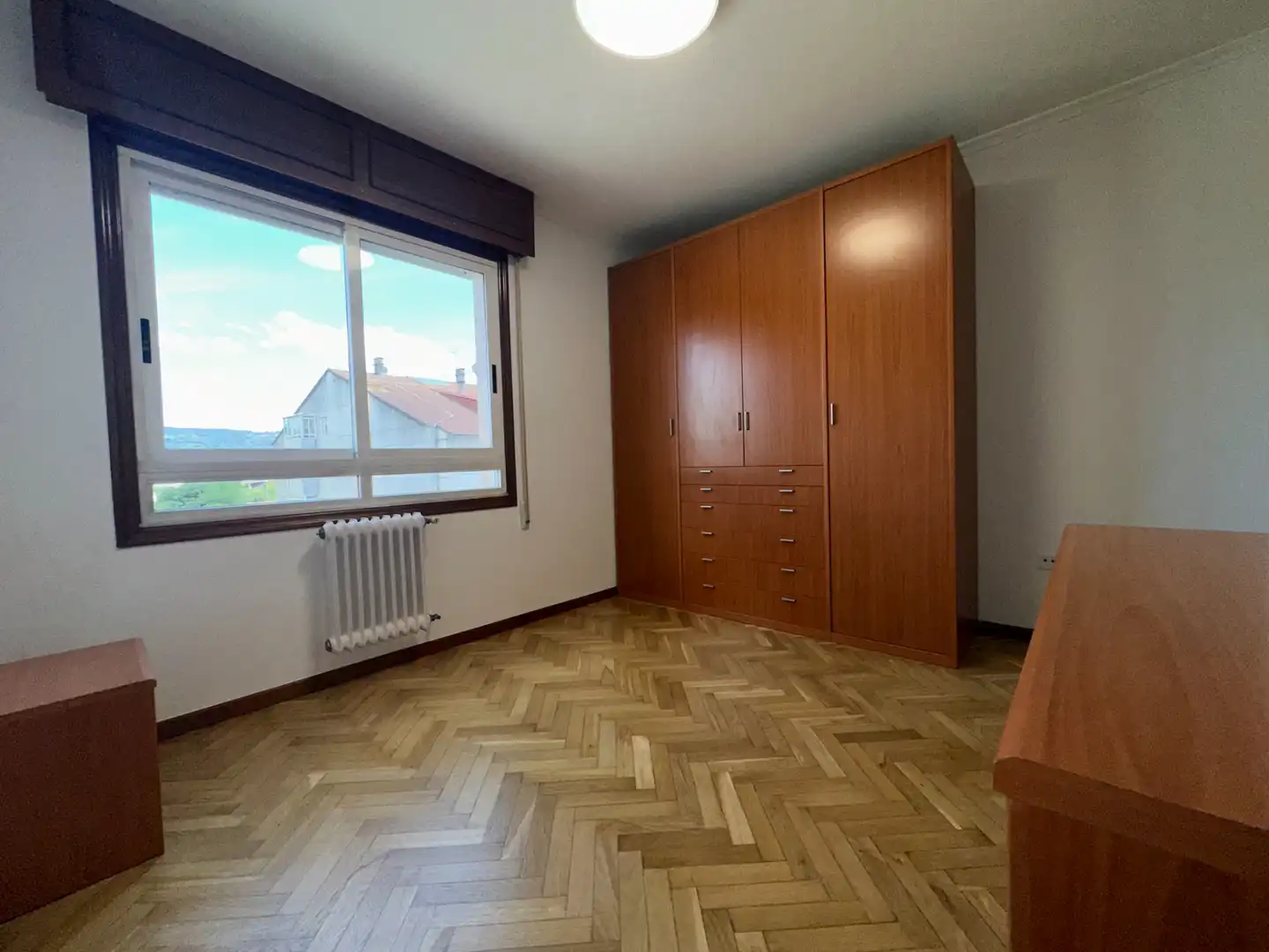 Bedroom of Flat for sale in Ourense Capital   with Heating, Parquet flooring and Storage room