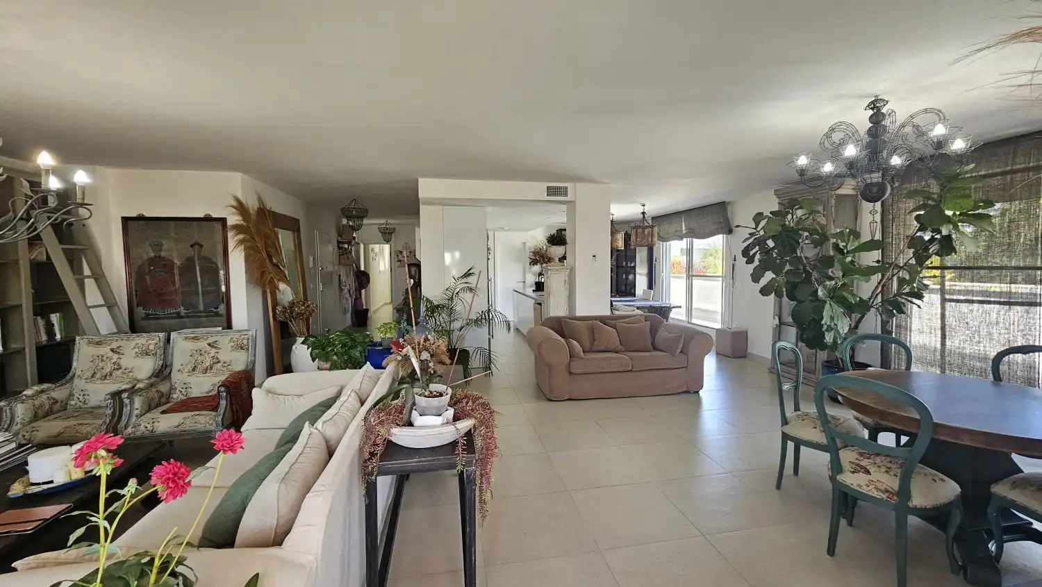 Sala d'estar de Apartament de lloguer en Sotogrande amb Aire condicionat, Calefacció i Terrassa