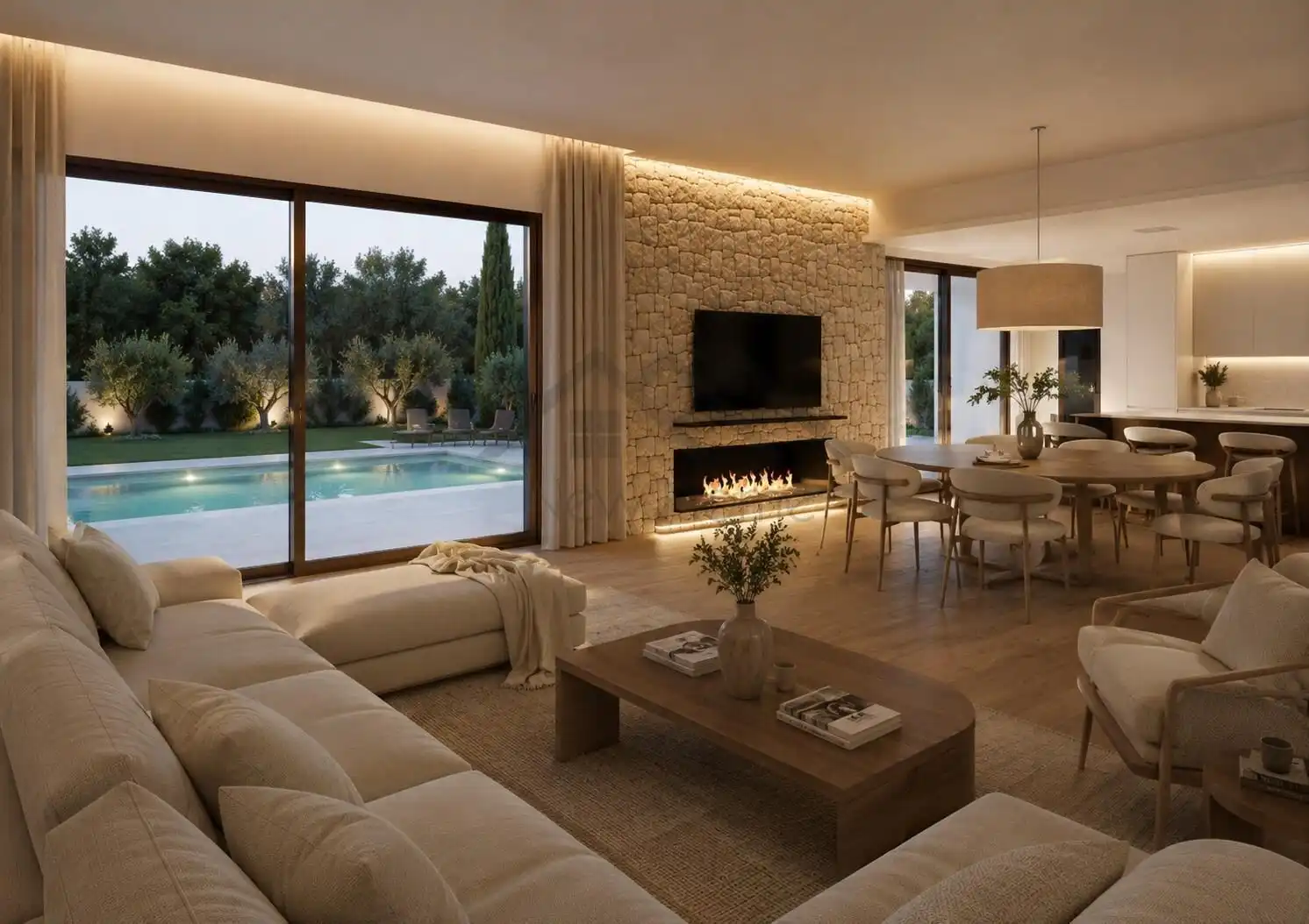 Living room of Houses for sale in L'Eliana  with Private garden, Terrace and Swimming Pool