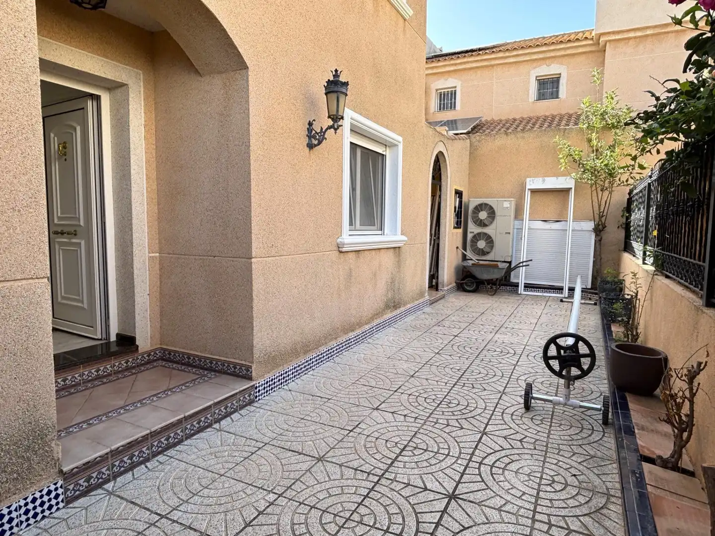 Terraza de Casa o chalet en venta en Pilar de la Horadada con Aire acondicionado, Calefacción y Jardín privado