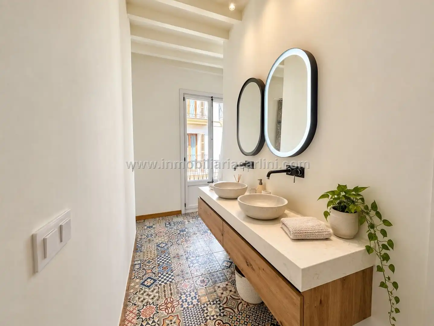 Badezimmer von Wohnung zur Miete in  Palma de Mallorca