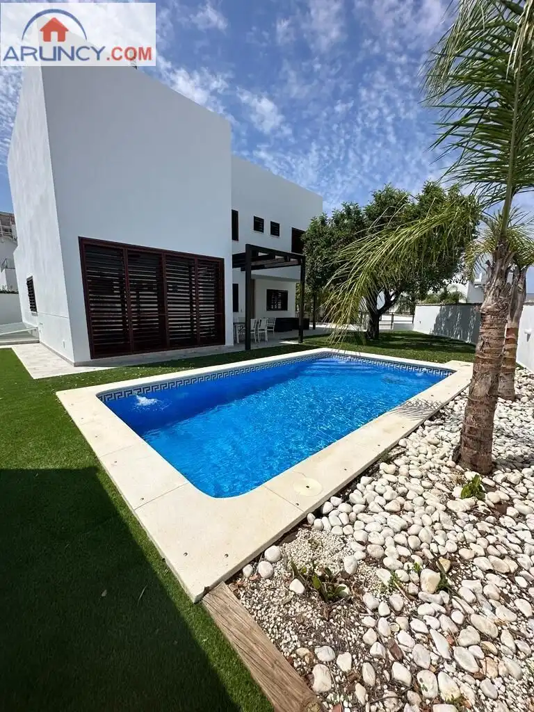 Villa mit Pool zur Miete in Olivar de Quintos