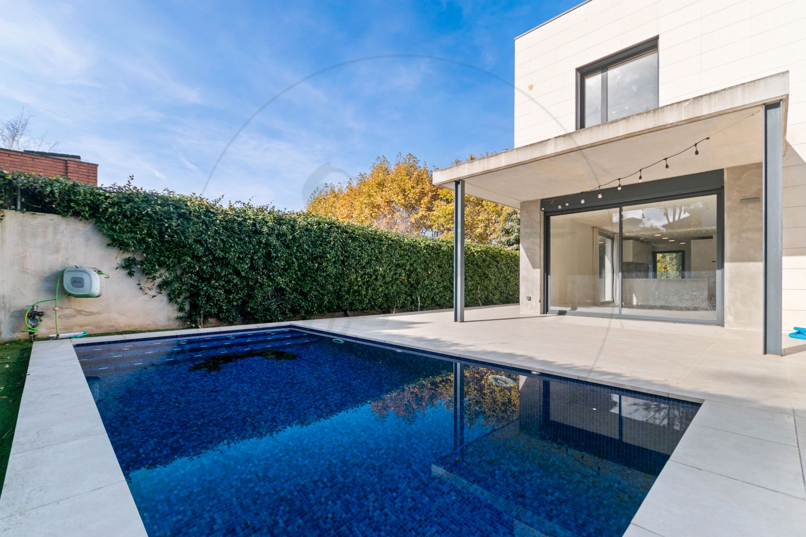 Swimming pool of House or chalet to rent in Sant Cugat del Vallès  with Heating, Private garden and Parquet flooring